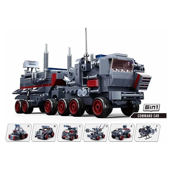 Sluban Space War 6into1 M38-B0926D rohamjármű